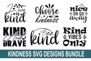 Kindness Bundle Svg Quotes Designs Graphic By Nishat Graphic Creative