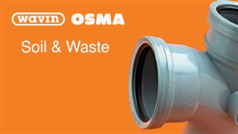 Wavin UK | OSMA Above and Below Ground Drainage Systems