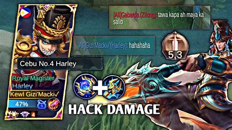 Paano Mag Pa Iyak Ng Zilong User Mythic Harley Best Build And