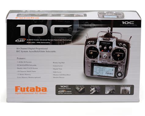 Futaba 10c 2 4 Ghz Fasst Helicopter Radio System W R6014fs Receiver [futk9251] Airplanes