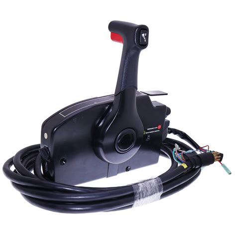 A Boat Motor Side Mount Remote Control Box With Pin For