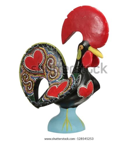 Traditional Ceramic Rooster Symbol Portugal Stock Photo (Edit Now ...