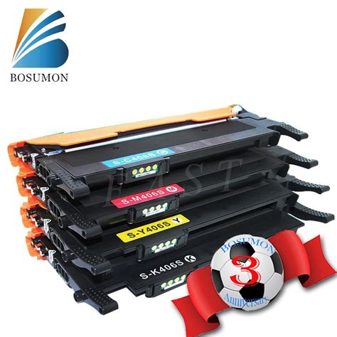 For Samsung Toner Cartridge CLT K406S C406S M406S Y406S 406S 406 Toner