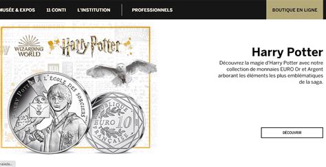 Pi Ces Harry Potter La Poste Monnaie De Paris Sur Monnaiedeparis Fr