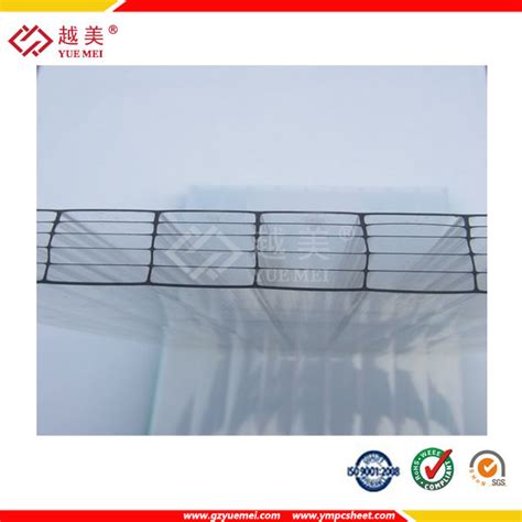 Ten Years Warranty Multiwall Polycarbonate Sheets China Multiwall