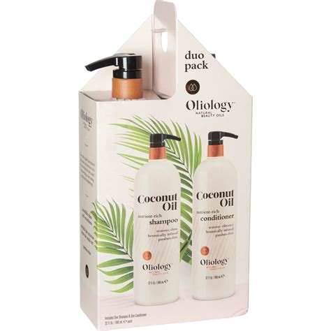 Oliology Coconut Oil Shampoo And Conditioner Set 32 Oz Save 22