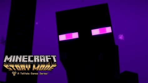 Minecraft Story Mode Episode 3 Enderman Building Part 3 Youtube