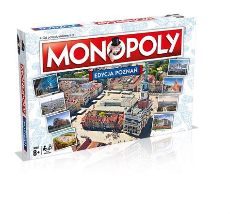 Monopoly Pozna Gra Planszowa Winning Moves Stan Nowy Z