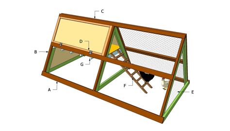 A Frame Chicken Coop Plans Myoutdoorplans Free Woodworking Plans