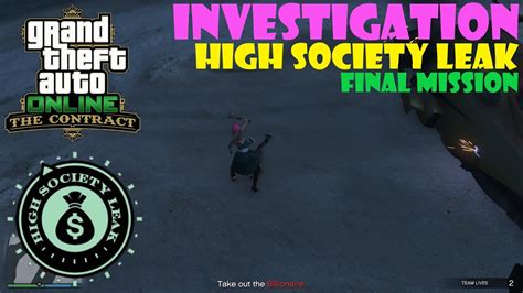 Investigation High Society Leak Final Mission The Data Leaks