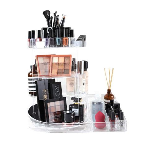 Snagshout Sunficon Rotating Makeup Organizer Makeup Storage Tray