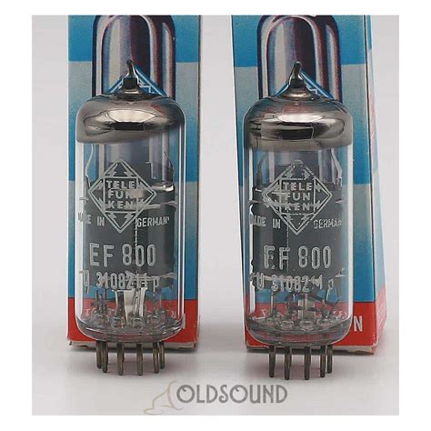 PAIR EF800 TELEFUNKEN CV5092 EF860 EF804S VALVE PENTODE AUDIO NEUMANN