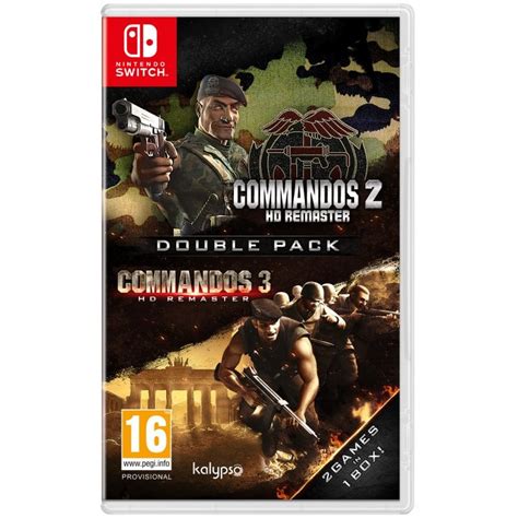 Commandos Hd Remaster Double Pack Nintendo Switch Pccomponentes