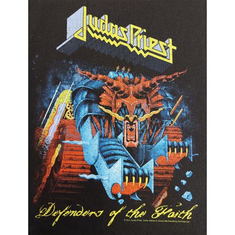 Back Patch Judas Priest Defenders Of The Faith