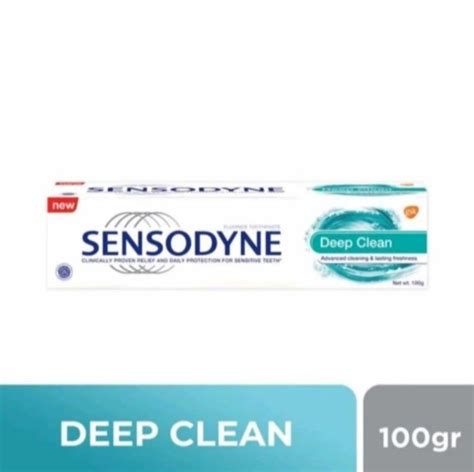 Sensodyne Deep Clean 100 Gr Lazada Indonesia