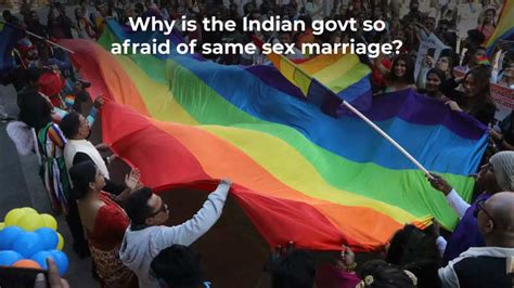 Why Is The Indian Govt So Afraid Of Same Sex Marriage India News Times Of India