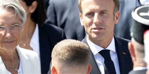 La Popularité Demmanuel Macron Et Élisabeth Borne En Hausse En Juillet