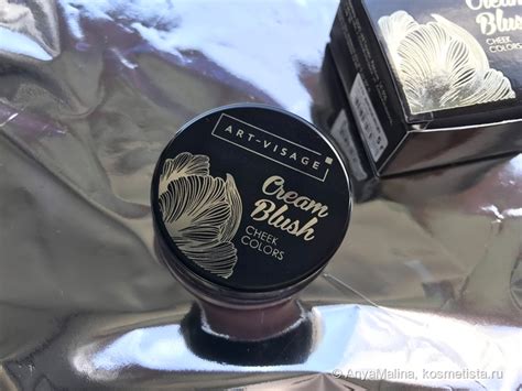 Кремовые румяна Art-Visage Cream Blush #04: подойдут ли для жирной кожи ...