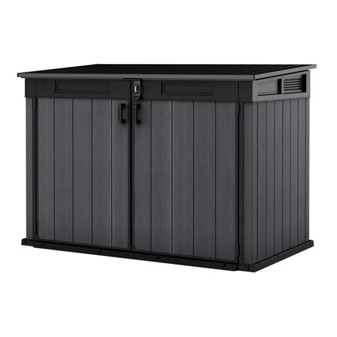 Keter Cortina Mega 6 2 Ft W X 3 6 Ft D Durable Resin Plastic Storage