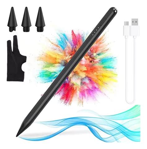 Lápiz Óptico Pen Stylus Para iPad Tablet Android iPhone Negr Envío gratis