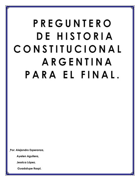 Resumen Grupal Para El Final De Histo Ria Constitucional Histologia