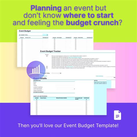 Event Budget Template: Happily Plan, Track, Optimize Your Holidays ...