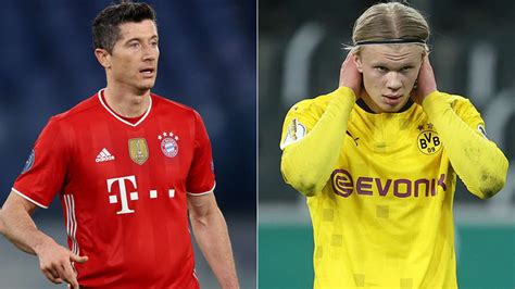 Der Große Vergleich Robert Lewandowski Gegen Erling Haaland Kicker