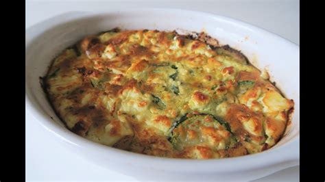 Recette Gratin De Courgette La Feta Facile Et D Licieux Youtube