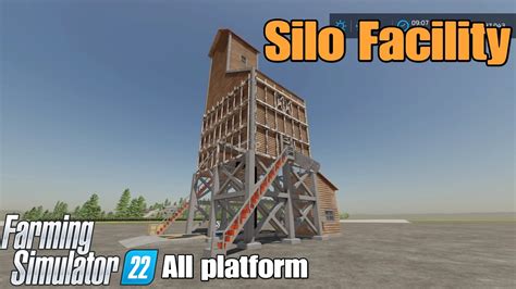 Silo Facility Fs22 Mod For All Platforms Youtube