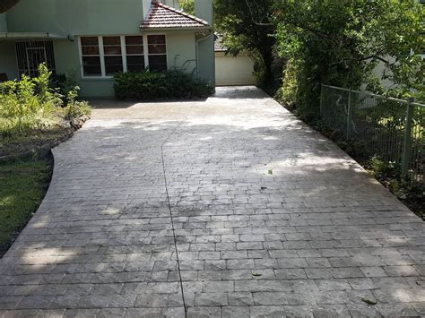 Stamped Concrete Driveway – Wizcrete | Wizcrete Concrete Solutions