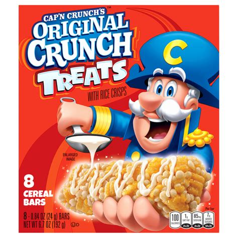 Save On Cap N Crunch Treats Cereal Bar Original 8 Ct Order Online