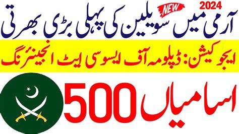 Pak Army Jobs 2024 Army Jobs Pak Army Civilian Jobs 2024 Army Jobs