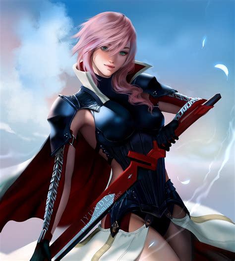 Lightning Final Fantasy Wallpaper Anime