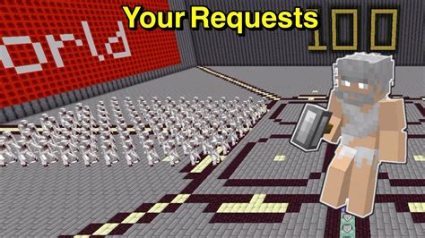 Minecraft Mobs Battle Your Requests Perun Salmon S Genesis Vs