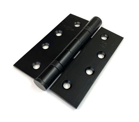 Matt Black Stainless Steel Ball Bearing Hinges Grade 13 Dw Ironmongery