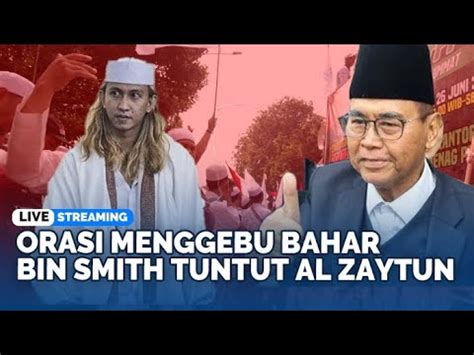 Habib Bahar Bin Smith Ajak Umat Bubarkan Ponpes Al Zaytun Ancam