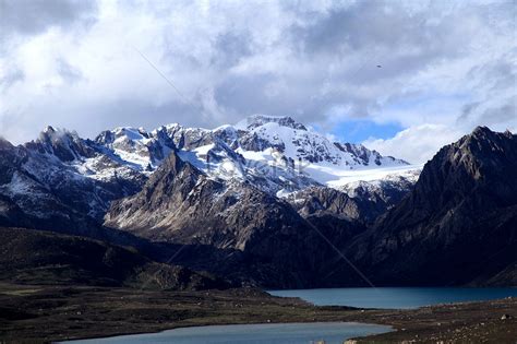 Snow Mountain Scenery On Summers Trip To Tibet Picture And Hd Photos