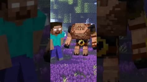 Herobrine Vs All Mobs 😈😱 Minecraft 🔥🔥 Shorts Herobrine Minecraft