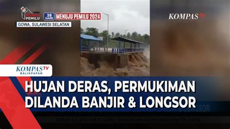 Hujan Deras Picu Banjir Dan Longsor Di Permukiman YouTube