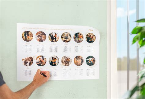 Design Your Poster Calendar By Adding Your Favourite Photos And Text