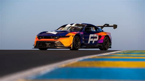 Ford Formally Unveils Mustang GT3 At Le Mans As Classic Circuit