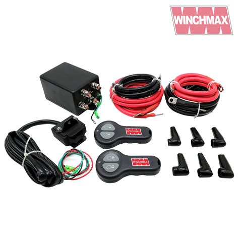 Sans Fil Treuil T L Commande Double Combin Winchmax Tout V Volts