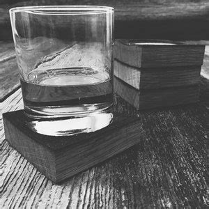 Bourbon Gifts Bourbon Gift for Him Wood Coaster Set - Etsy