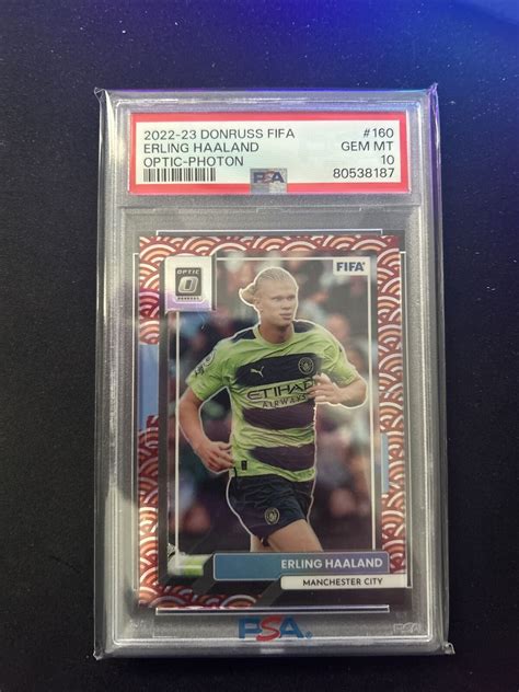 Erling Haaland Donruss Optic Photon Ssp Club Price