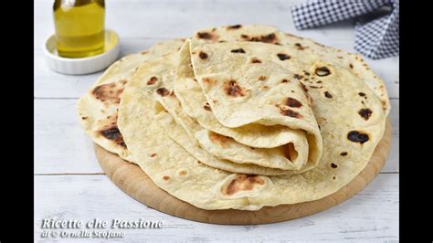 Piadina Senza Strutto Fatta In Casa Veloce Leggera E Morbidissima