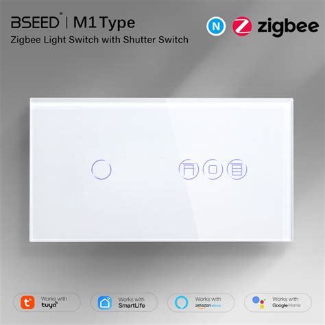 Bseed Zigbee Light Switch With Shutter Switch Bseedswitch