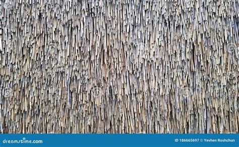 Straw Pattern. Thatched Grass, Roof or Wall Stock Image - Image of dried, rough: 186665697