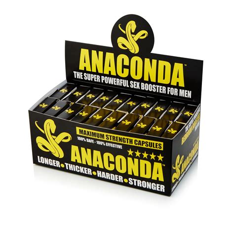 40 Capsules Shipper - Anaconda - Bedroom Booster - (2 Capsules x 20 Packs) | Shop Today. Get it ...