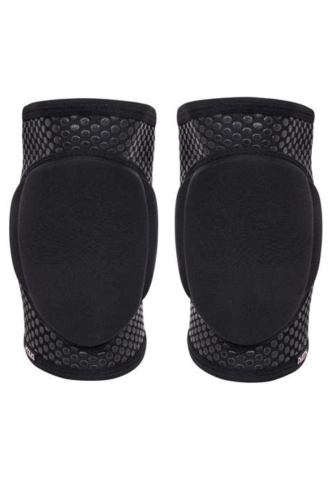 Queen Grippy Kneepads Sleek Black · Pole Junkie