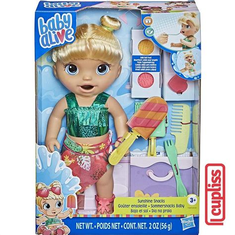 Jual BABY ALIVE Sunshine Snacks Doll Blond Hair Blonde Hasbro F1680